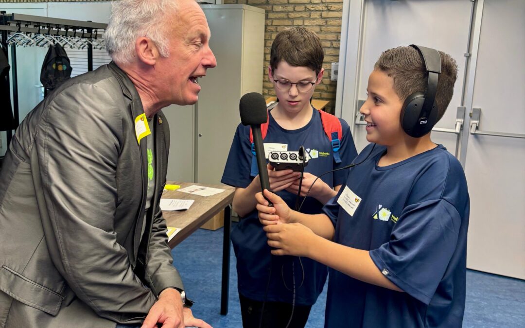 Kinderpersbureau in actie: 3 Junior Reporters bij Belangrijk Evenement