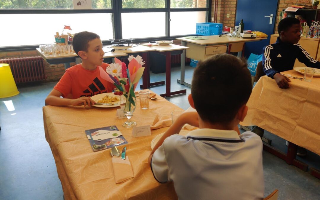 Restaurant taalschool.