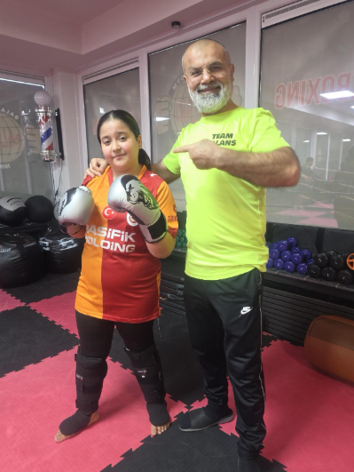 Kickboksen met Sukrannur en Keyan 