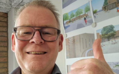 Interview meneer Frank over nieuwe schoolgebouw