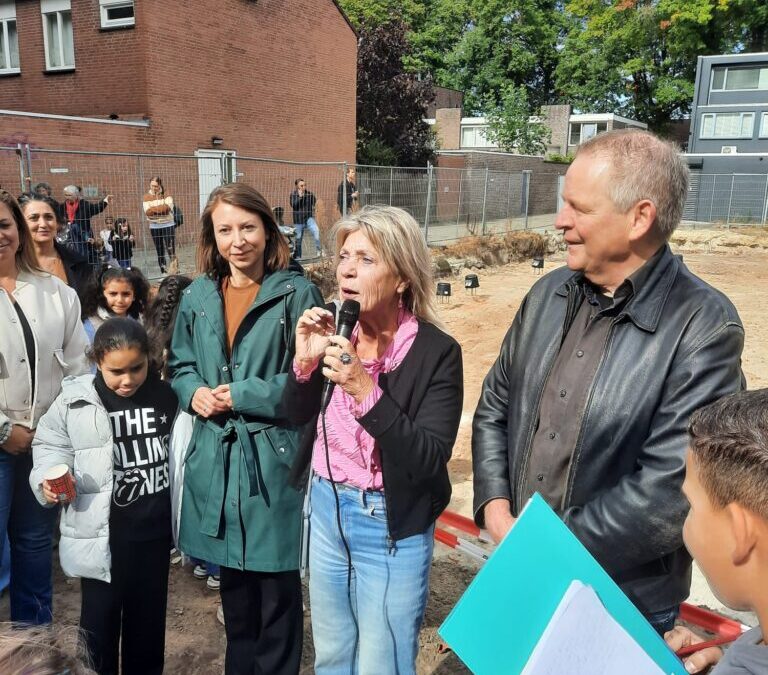 Start van de bouw voor onze nieuwe Kindcentrum Hubertus Xpect013.